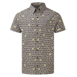 Sherpa Adventure Men's Size XL Doori Print SS Shirt - Grey NWOT